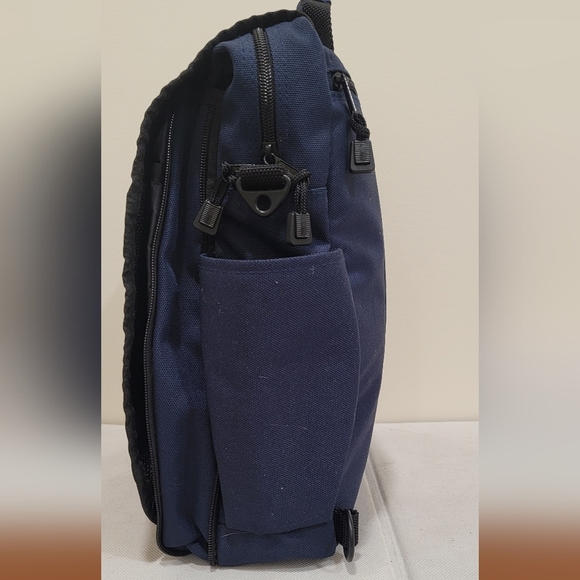 L.L. BEAN NAVY BOOKBAG CARRY-ON BAG - Picture 5 of 10